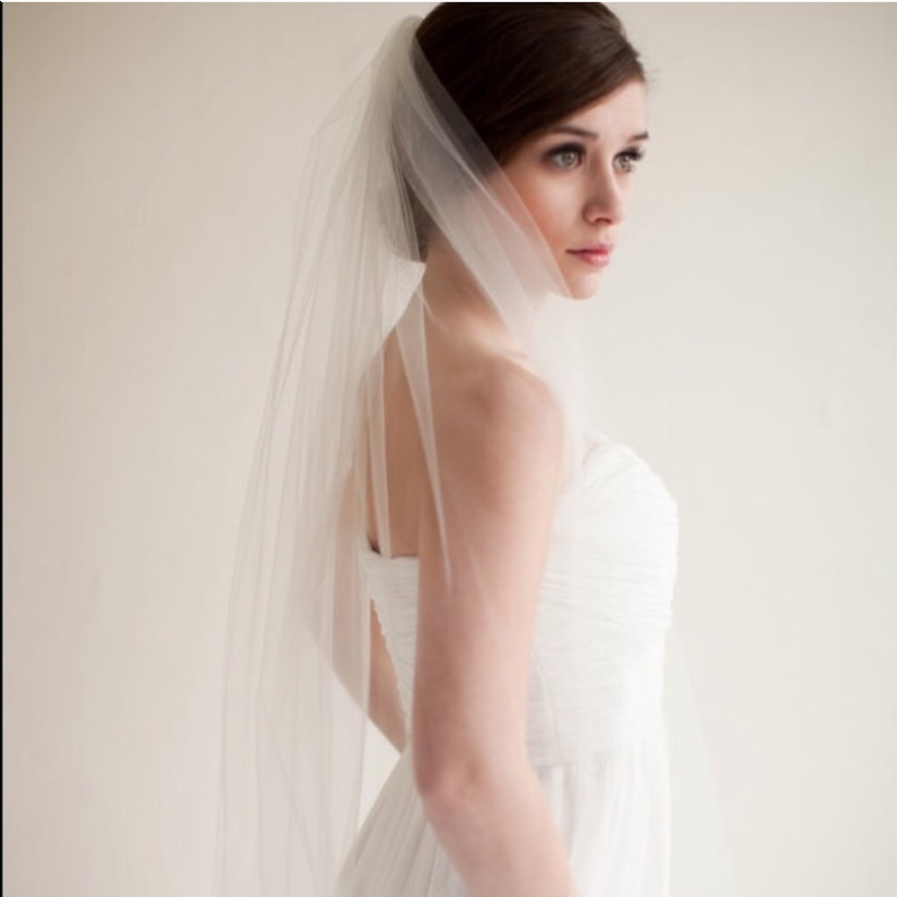 Melinda Rose 90” Bridal Veil - Ivory